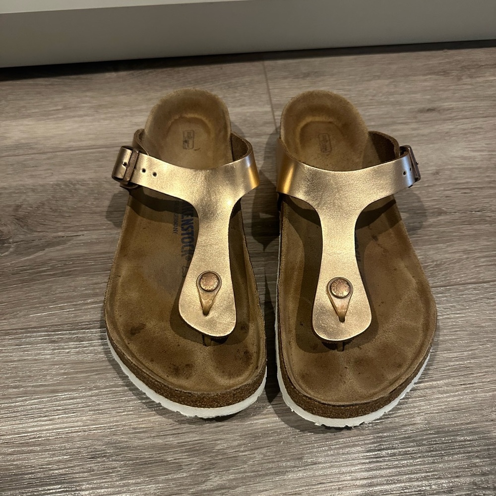 Birkenstock Gold Sandals